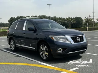  9 Nissan pathfinder 2013 model full option platinum