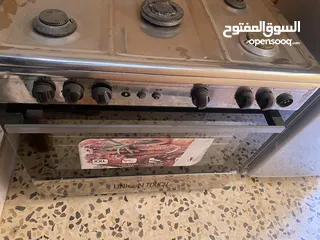  2 غاز 5 اعيون استخدام عاريس بس الغطا القزاز غير موجود