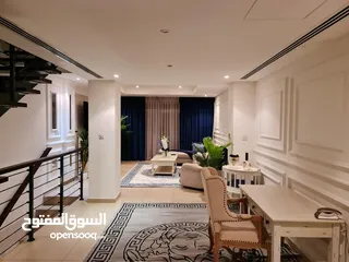  10 For Rent Fully Furnished Town House In Al Mouj  للإيجار تاون هاوس مفروش بالكامل في الموج