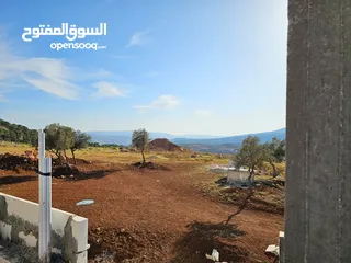  4 قطعة ارض مع بيت للبيع
