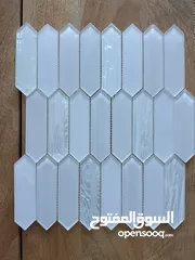  2 Glass Pearl Mosaic Tile