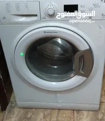  1 العنوان غسالة اريستون 7كيلو اوتوماتيك بحاله جيده