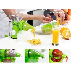  3 عصاره فواكه وخضار وجميع انواع الحمضيات اليدويه ..manual juicer