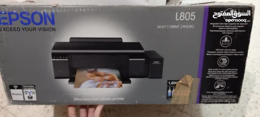  2 Epson printer  طابعه 6 الوان