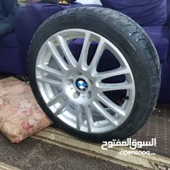  5 جنط BMW مع كاوشوك جديد دانلوب