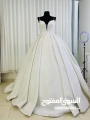  3 فستان زفاف موديلات 2024