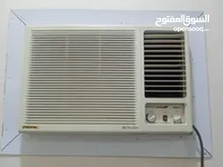  2 مكيفات ويندو وعموديه وغسالة ال جي و وسامسونج وافران و جفافات و ابواب وغيرها