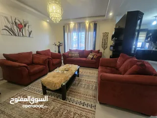  1 طقم كنبايات امريكي مستعمل للبيع رام الله- عين منجد