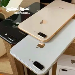  12 على الفحص ايفون 8 بلس جيجا 64 و 256 بطارية مشكل هدية كفر ولزقة وشاحن الاصلي متوفر خدمة التوصيل