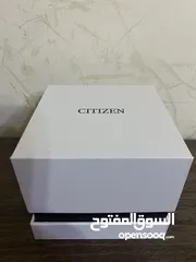  4 ساعة CITIZENS الاصلية المضادة للماء بلكستك الاسود والقلب الازرق الداكن-سبورتي كاجويل