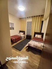  3 شقة إيجار (يومي او اسبوعي) في عبدون الشماالي .. عفش فخم / 2 نوم