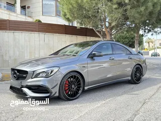  1 مرسيدس بنز CLA 45 AMG 2017 للبيع لون فيراني