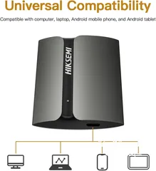  2 هارديسك خارجي تصميم ضد تلف البيانات من هيكسيمي Hiksemi Shield Portable SSD 320GB - 2TB USB3.2