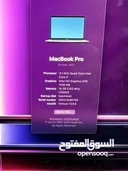  14 ماك بوك برو 2017 MacBook Pro اقره الوصف