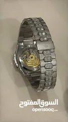  4 patek philippe nautilus  iced automatic