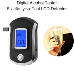  4 AT6000 Digital  Mini Portable Breath Alcohol Tester - 55 JD