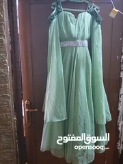  1 فستان سهرة بناتي عمر من 13 ل 16 سنة حسب الوزن