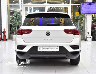  7 Volkswagen T-ROC ( 2021 Model ) in White Color GCC Specs