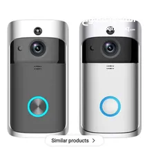  19 جرس الفيديو الاصلي V5 Doorbell  بتقنية WIFI  للرد عن بعد