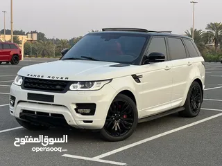  8 Ronge Rover sport 2014 Soupercharge Full option