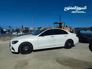  28 وارد ألمانيا ، مجمركة أو بدون جمرك  Mercedes Benz AMG  E200  E300 ( 2000 cc محرك ) موديل 2021