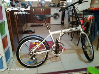  3 بسكليت ياباني اصلي  نوع جيب قياس 20 7غيارات بحاله وكاله بنطوي ياباني مش صيني بسعر مناسب