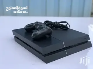  1 جهاز بلاستيشين 4 فات  (PS4 FAT) مستعمل للبيع