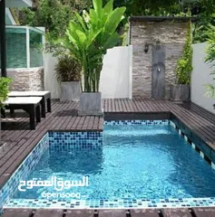  13 بناء مسابح برك سباحة نظام سكيمر واوفر فلو .