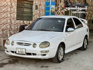  2 كيا شوما موديل 1998 بحالة ممتازة جداً