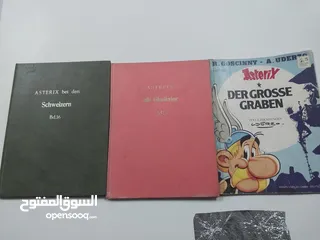  6 ثلاث مجلات استريكس واوبليكس باللغة الألمانية