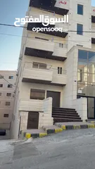  17 شقة شبه ارضية للبيع في طبربور للبيع كاش او اقساط