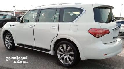  6 Infiniti QX56 V8 5.6L Full Option Model 2011