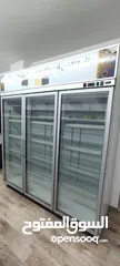  1 فريزر تبريد هواء 3 ابواب بحالة ممتازة