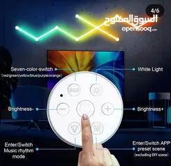  5 إضاءة ذكية ب9 خطوط JSK-P22 Smart Wall Light 9 Lines