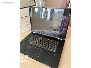  7 جيل ثامن i7 كارت خارجي 4 GB رام 16 هارد 512 SSD شاشة لمس يوكا قلاب 360 درجه