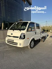  2 كيا بنجو Bongo 3 2018 دبل كابين فحص كامل اعلى صنف باقل سعر جمرك جديد المشتري اول مستخدم كاش او اقساط