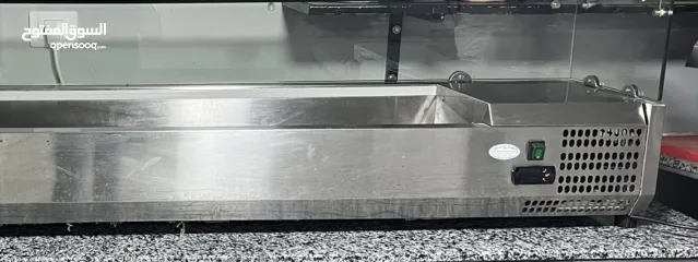  2 ثلاجة بسطة للخضار (معدنيا)