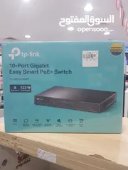  1 Tp-link 10-port gigabit PoE+Switch TL‐SG1210MPE 123W