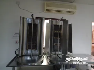  1 معدات مطعم شاورما للبيع
