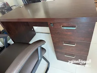  1 For sale office furniture table or chair or all together clearance price