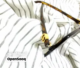  3 نظارات شمسية Gucci havana اصلية 100% شبه جديدة مع الرقم التسلسلي موجود فيها