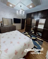  3 شقه مفروشه للإيجار  دير غبار قرب مدارس القمه اعلان رقم ( D149 )