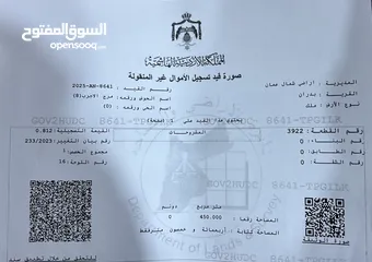  4 ارض في منطقه فلل على مستوى الشارع شفا بدران بالقرب من اكادميه ميراس