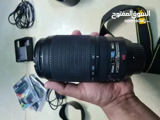  3 nikon 7200 less used camera for sale like new