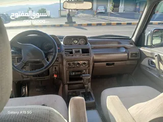  9 ميتسوبيشي باجيرو موديل 1997 نخب فحص كامل دفع رباعي السعر قابل للتفاوض