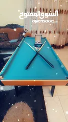  5 بلياردو خشبية مع كامل ملحقاتها بسعر خيالي
