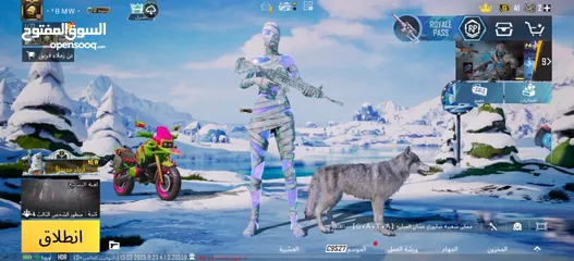  1 حساب ببجي للبيع