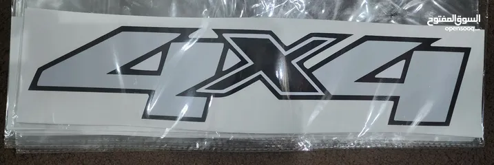  27 stickers for pick up....Z71,,, 4X4,,,,, sport