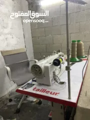  5 ماكنة خياطة نطاطة  فل اوتمات بدها شوفير جديده بصلاه عنبي