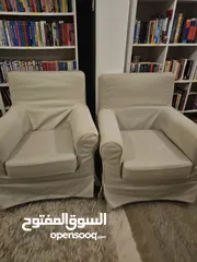  1 Two Light Beige IKEA Chairs LIKE NEW